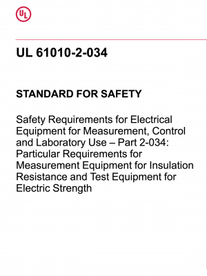 UL 61010-2-034 PDF UL 61010-2-034 PDF